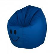 Smiley Bean Bag - Blue