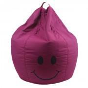 Purple Smiley Supreme Medium Bean Bag