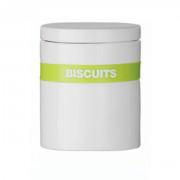 Lime Silicone Band Biscuit Jar