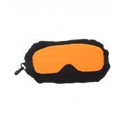 Relaxsit Travel Neck Pillow With Eye Mask 2 In 1 - Neck Support Cushion Orange