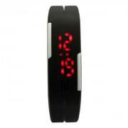 Pack of 2 - Black LED Barcelet Watches for Kids
