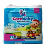 CareBaby Diaper- Large 7-15 Kg- Pack of 80 Diapers