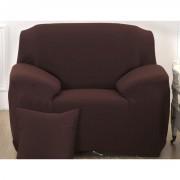 Dark Chocolate Brown 5 seater (3+1+1) Sofa Cover