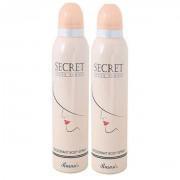Pack Of 2-Secret Body Spray Deodorant