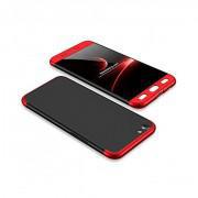360 Protective Case For Oppo F3 - Red & Black