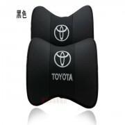 2 Pcs Bone-shaped car seat pillow with Toyota logo