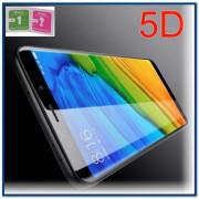 Xiaomi Redmi 5 Plus 5D Glass Screen Protector Full Edge Cover-Black