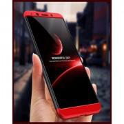 360 Degree Full Protection Case For OPPO F7-Red