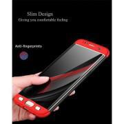 360 Protective Case For Samsung J5 Pro - Red & Black