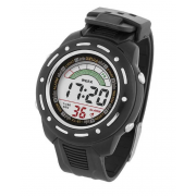 Sports Digital Watch with PVC Resin Strap