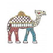 6x5'' Wall Hanging Camel Decoration Piece