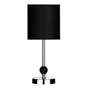 Black Acrylic Ball Table Lamp with EU Plug