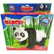 3D Blocks Set 72 pcs - Panda