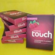 Imported Touch Strawbery Flavour Condoms 18Pcs