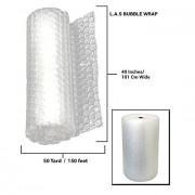 Packing Bubble Wrap Cushioning Roll - Transparent -40 Inches Wide X 50 Yard Long