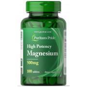 puritan's pride magnesium 500 mg 100 tablets