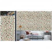 Squares Pixels Tile Design Wallpaper Like Wall Sticker(30x18.5 Inches)