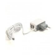 Mobile Charger For Android Smartphones - White Color