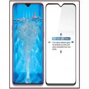 6D Tempered Glass Screen Protector Edge to Edge For OPPO F9-Black