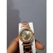 rose gold wrist watch