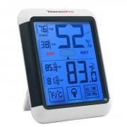 Digital Hygrometer Thermometer Humidity Gauge - White