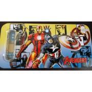 3D Avengers Pencil Box with accessories