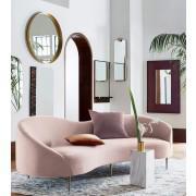 Modern, Affordable Stylish Three Seater  Pink Sofa
