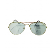 Transparent Aviator Sunglasses