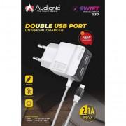 SWIFT S-30 Dual USB Port Mobile Charger