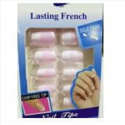 12 Pieces Set Nails - Pink - Best nail seller