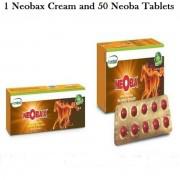Pack Of 2, Neoba 50 Tab + Neobax Cream
