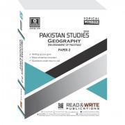 Pak Studies O Level Paper 2 Topical Workbook