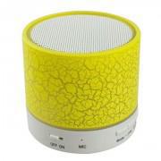 LED Bluetooth Mini Speaker-Yellow-Blue-White-Black