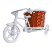 Orange Bicycle Basket